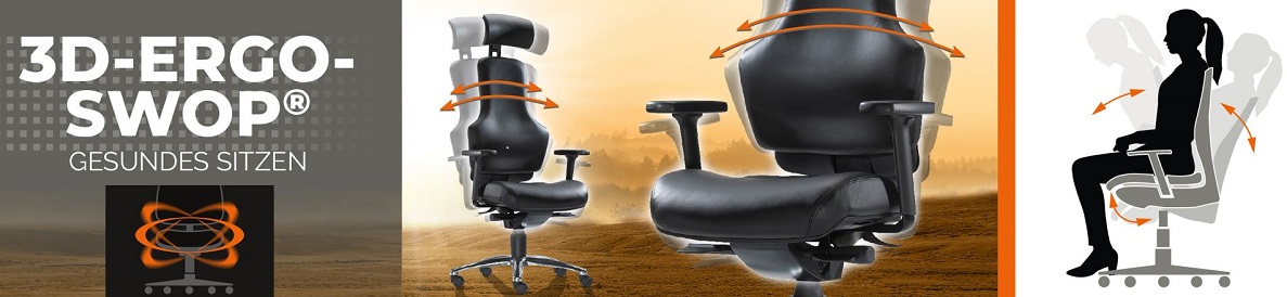 1000-Stühle.de ➜ 3D-ErgoSWOP ➜ Bewegtes Sitzen