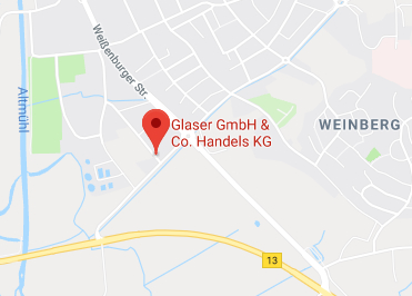 Google Anfahrt zu Buerostuhl Gunzenhausen